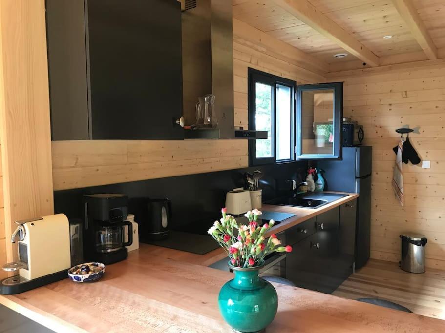 Maison De Bois En Pleine Nature A 20 Min De Beaune Montceau-et-Echarnant Ngoại thất bức ảnh